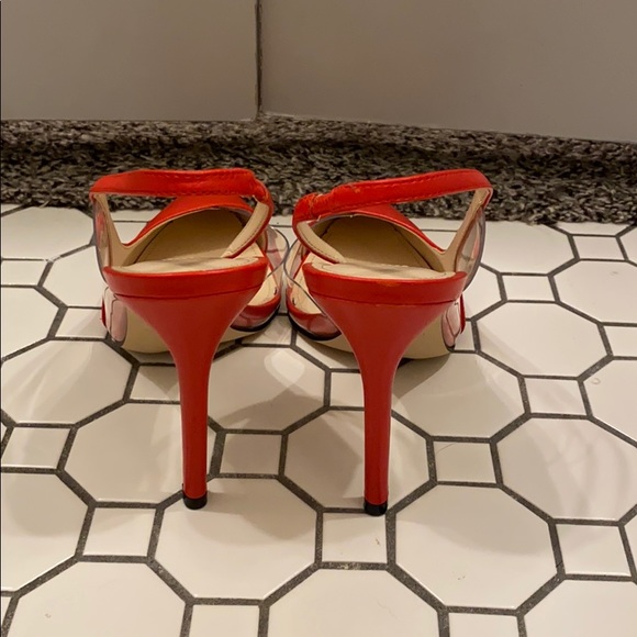 Red Nine West heels - Picture 3 of 3